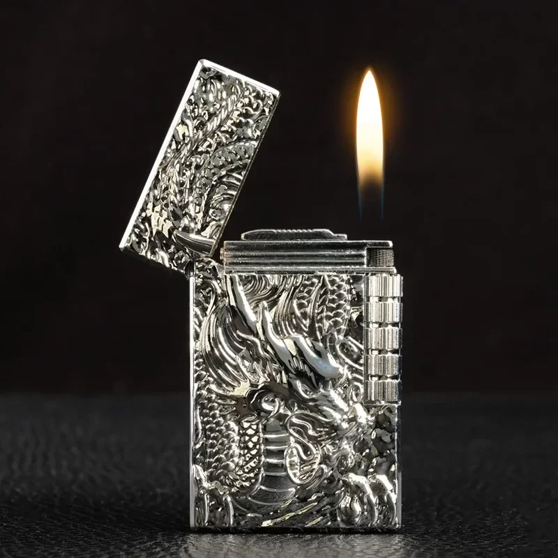Dragon Gas Lighter Grinding Je - Fire Starting Kit review and price